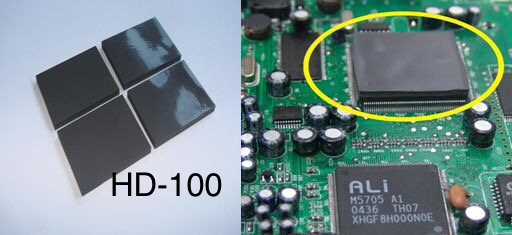 导热硅胶片/散热硅胶片HD-P100